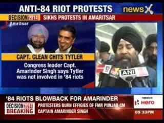 Sikhs protest in Amritsar
