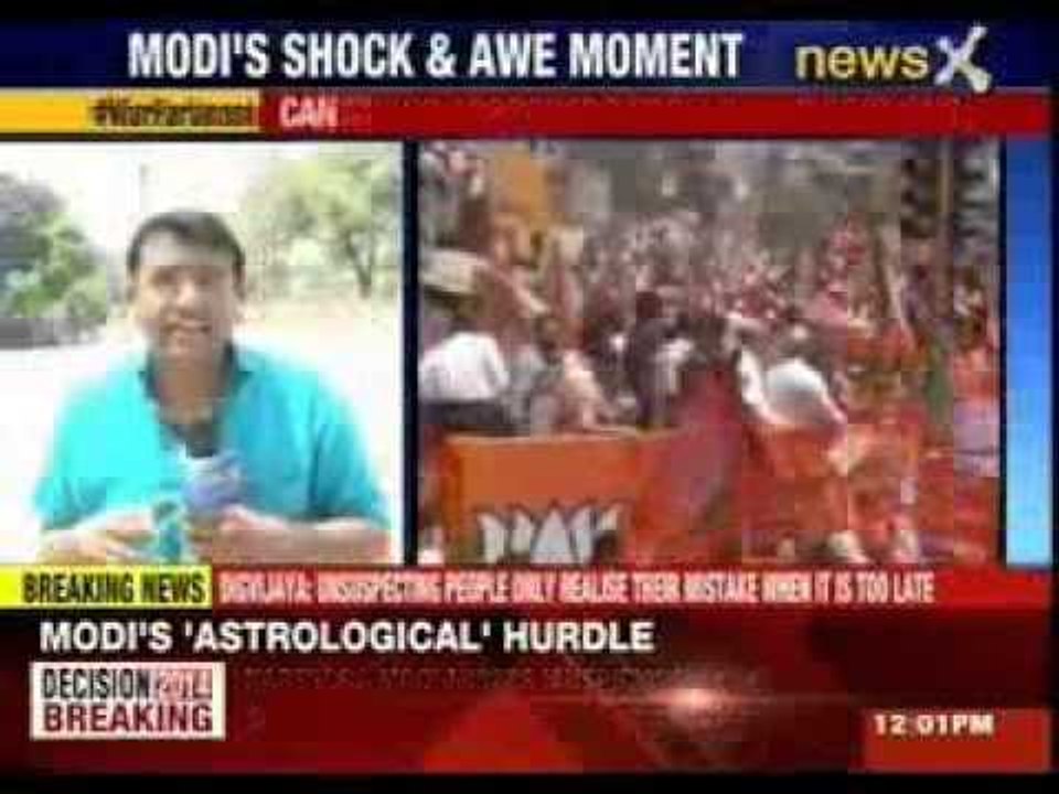 Grand roadshow before Modi nomination