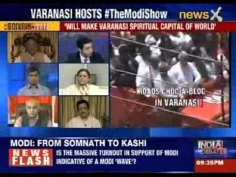 India Debates: Is the massive turnout in support of Modi indicative of a Modi 'Wave'?