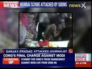 Watch 5 assailants attack scribe in a subarban Mumbai shop