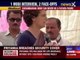 Priyanka replies to Modi's daughter remark, says "I am Rajiv Gandhi's daughter"