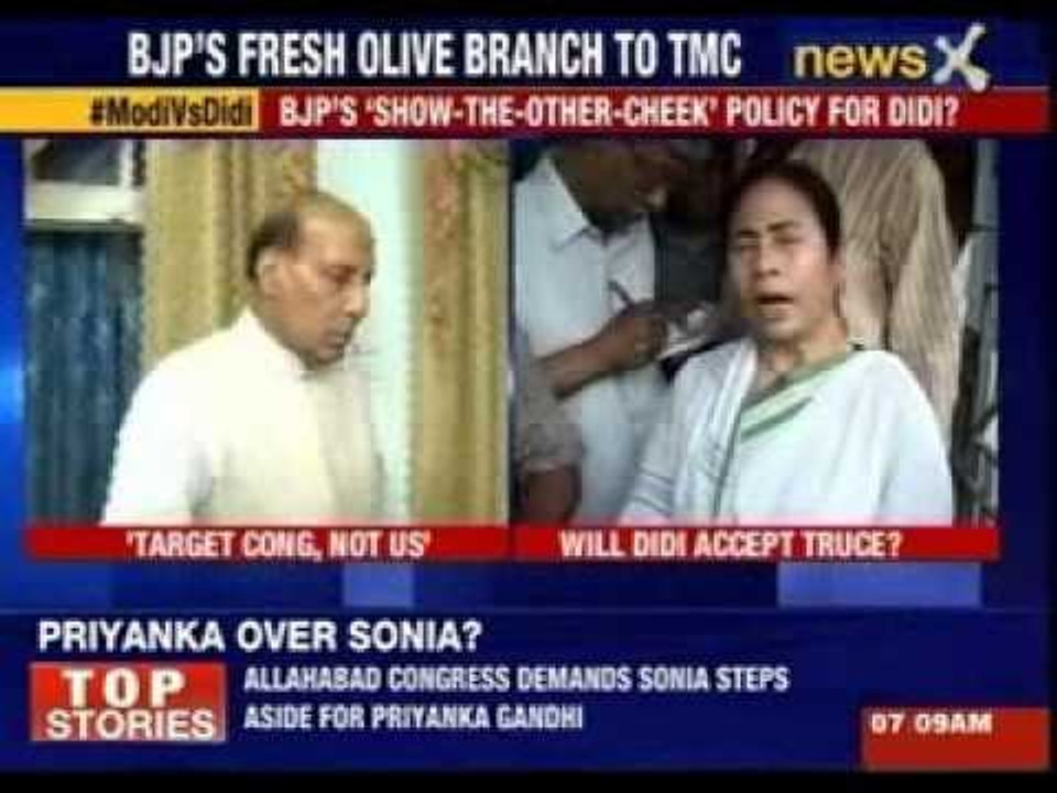 Rajnath: Target Congress, stop attacking us