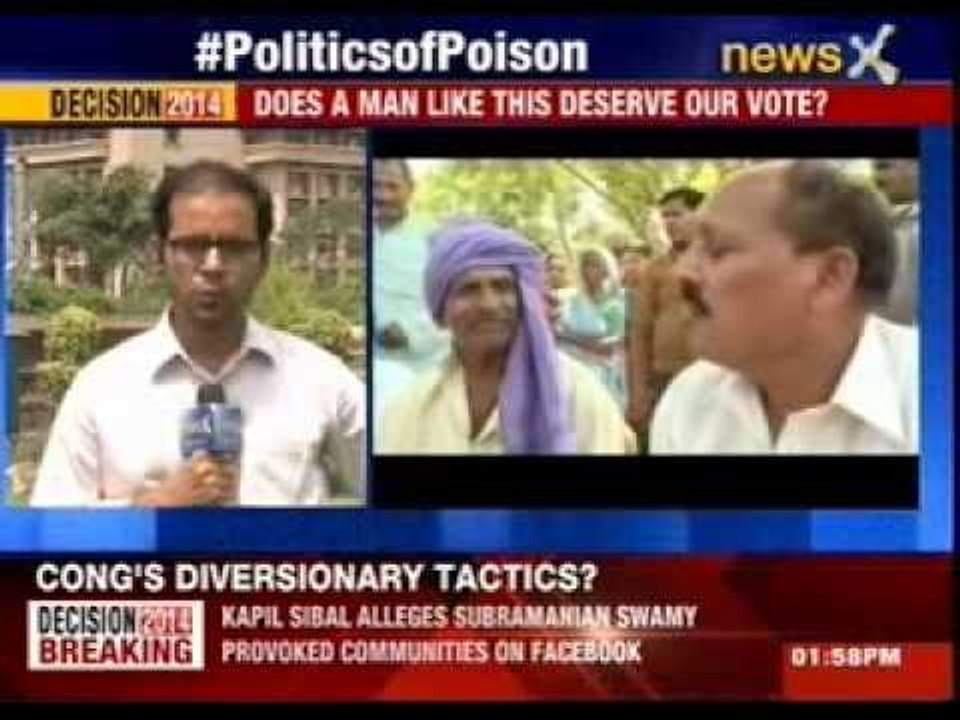 Watch BJP candidate Ramakant Yadav using violent remarks against Muslims