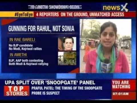 The Amethi showdown begins - PM Narendra Modi