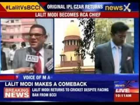Lalit Modi declared RCA president