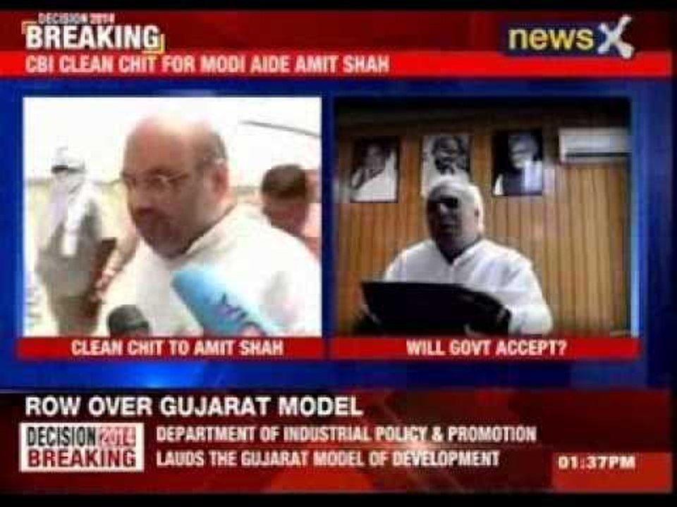 CBI clean chit for Modi aide Amit Shah