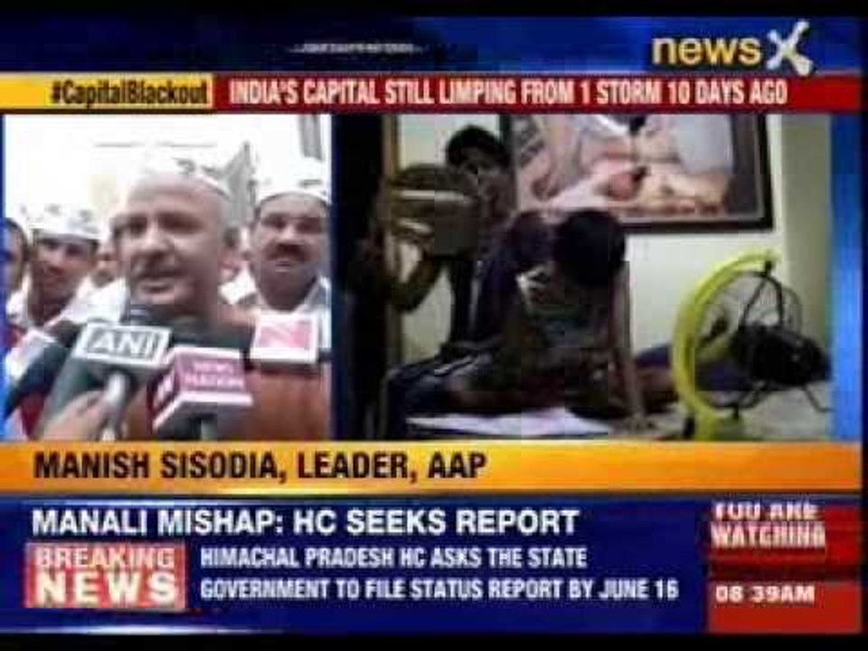 Parties in blame game over Delhi power crisis