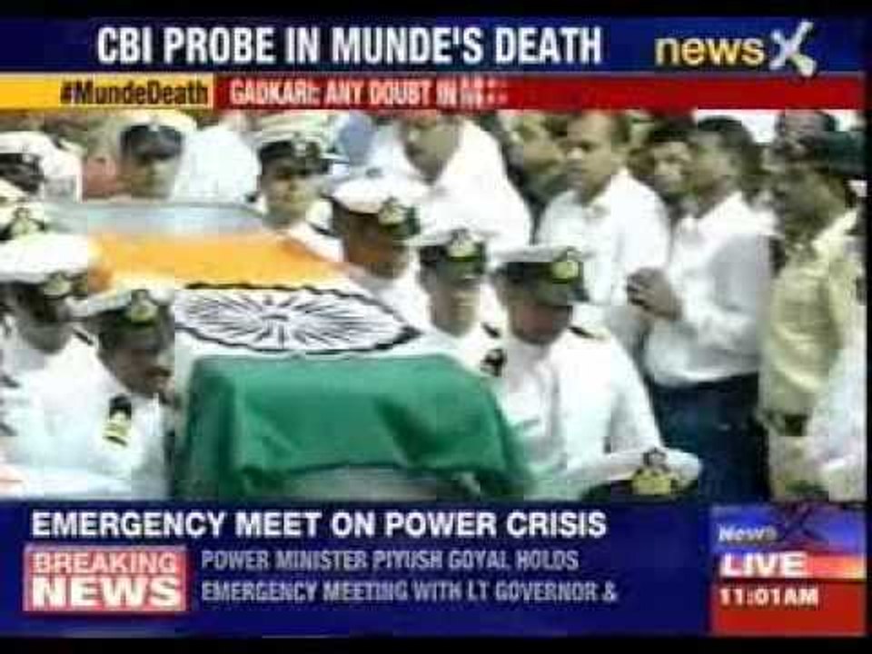 CBI probe in Gopinath Munde's death
