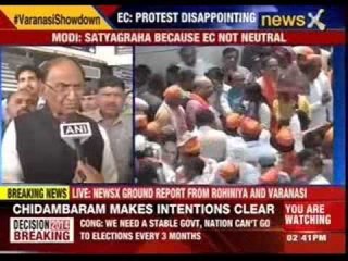 BJP calls off Varanasi protest on schedule