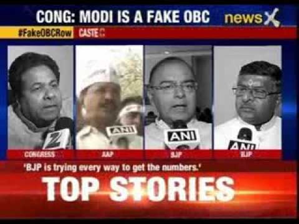 Congress: Narendra Modi is lying about his caste