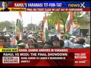 Rahul Gandhi's Varanasi roadshow to start shortly