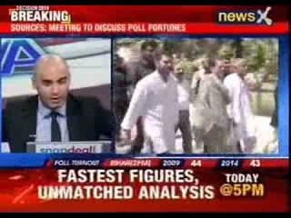 Congress core group meeting today at 5PM