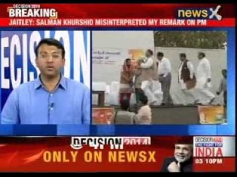 Arun Jaitley hits out at Salman Khurshid, Anand Sharma