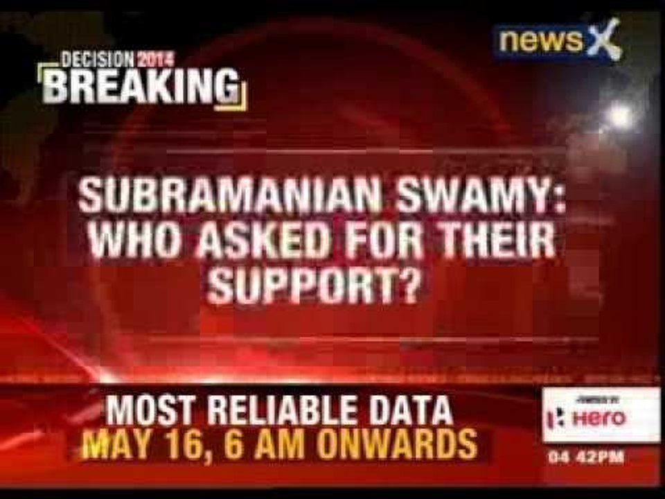 Subramanian Swamy: Don't need support from 2G accused