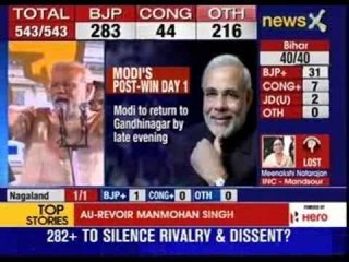 Modi to arrive in New Delhi to attend BJP's board meeting