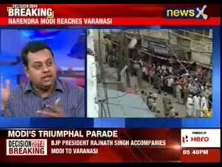 Narendra Modi reaches Varanasi