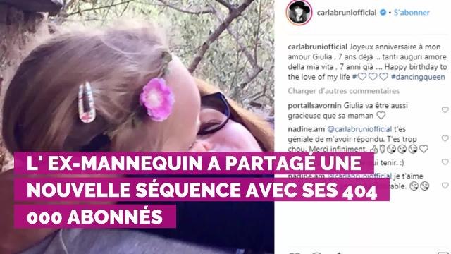 PHOTOS. Giulia Sarkozy s'éclate pendant ses vacances au ski : sa maman Carla Bruni publie un adorable cliché !