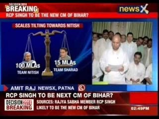 JD(U) MLA'S overwhelmingly in favour of Nitish