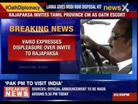 MDMK chief Vaiko meets PM designate Narendra Modi