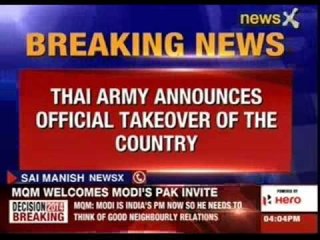Thai Army Chief announces official coup in Thailand