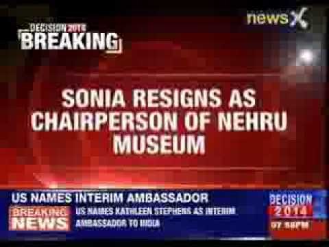 Sonia Gandhi resigns as chairperson of Nehru Museum