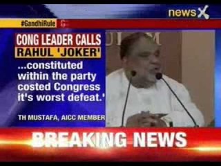 Congress suspends TH Mustafa for calling Rahul Gandhi a 'joker'