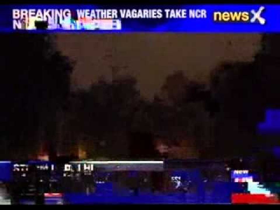 Massive storm in Delhi