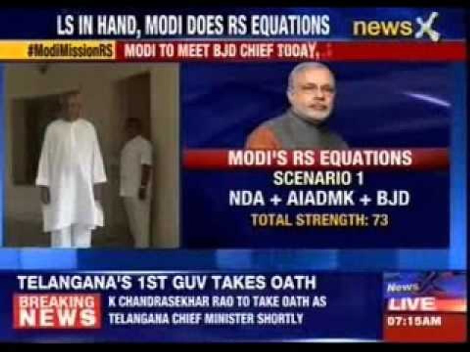Narendra Modi to meet BJD Chief Naveen Patnaik today
