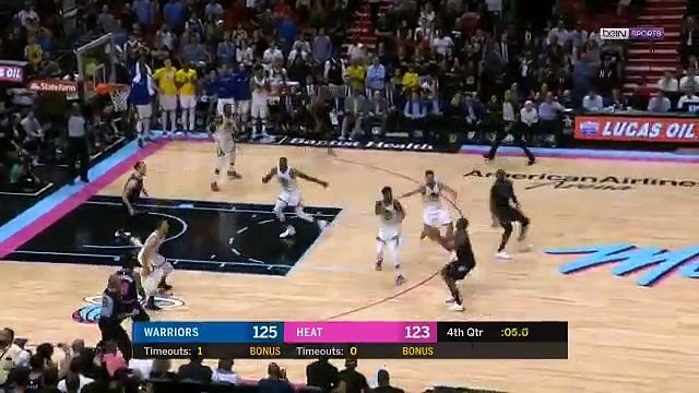 NBA le panier de la victoire de Dwayne Wade (Heat) face aux Warriors