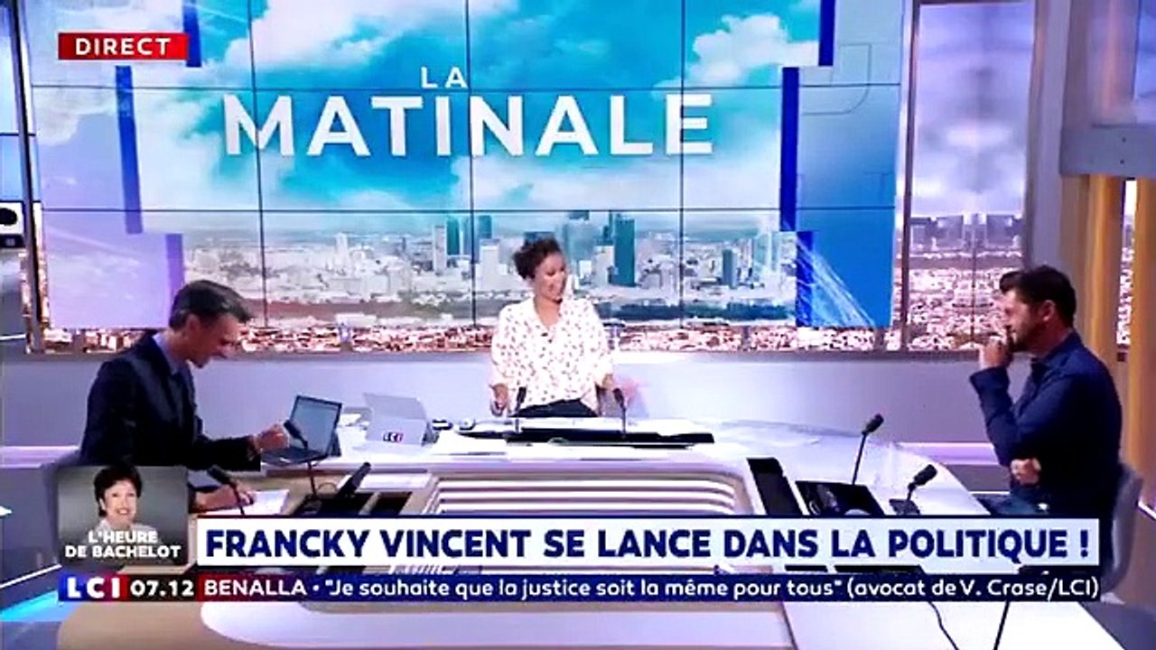Le fou rire de Christophe Beaugrand dans la mat...