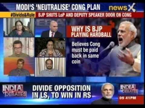 India Debates: Narendra Modi outflanks congress?