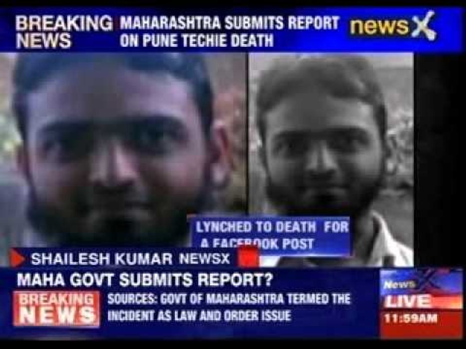 Maharashtra government submits report on Pune riot