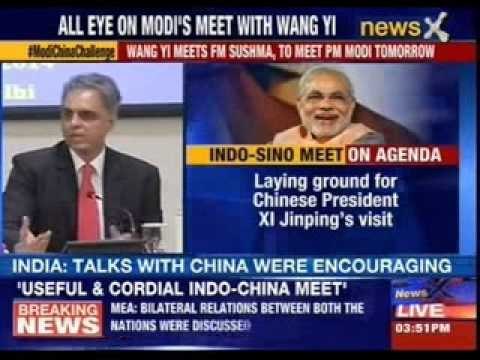 MEA's spokesperson Syed Akbaruddin addressing media on India-China meet