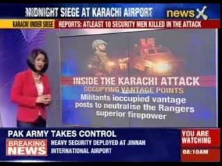 Karachi Airport attacked with grenades