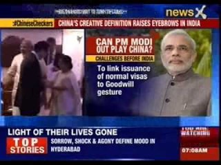 China's googly on stapled visas