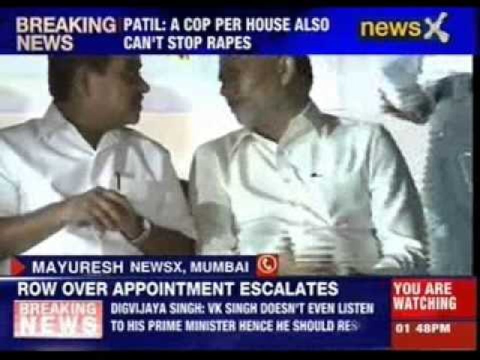 RR Patil cites helplessness over rapes