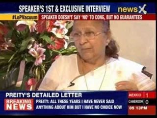 NewsX Exclusive interview with Lok Sabha Speaker