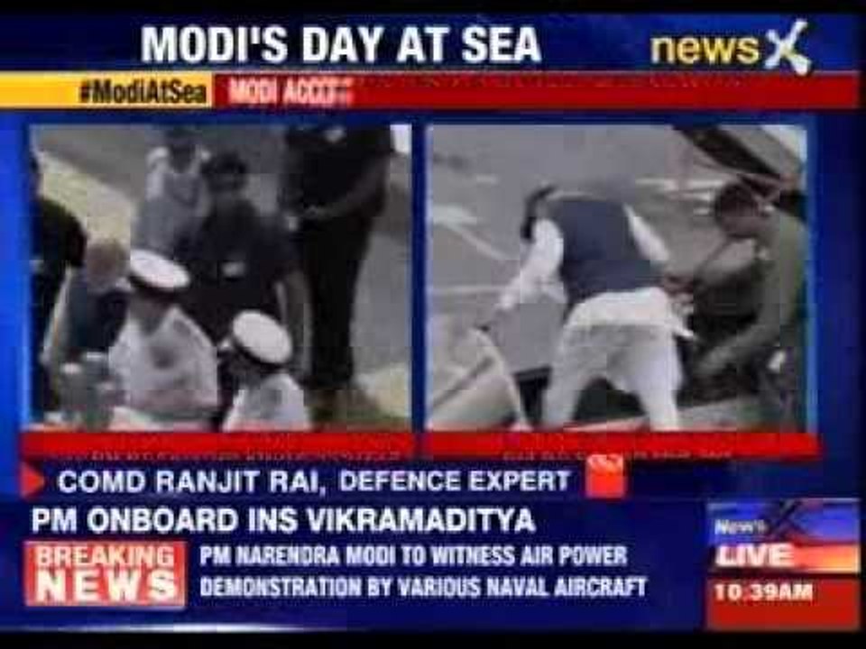 PM onboard INS Vikramaditya