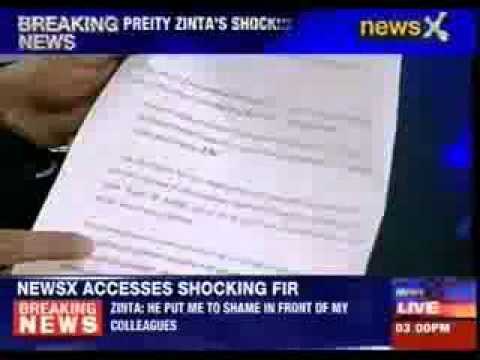 Preity Zinta's shocking letter accessed by NewsX
