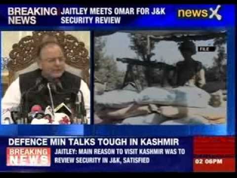 Arun Jaitley meets Omar Abdullah for J&K security review