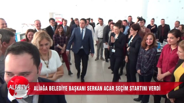Aliağa Belediye Başkanı Serkan Acar Seçim Startını Verdi
