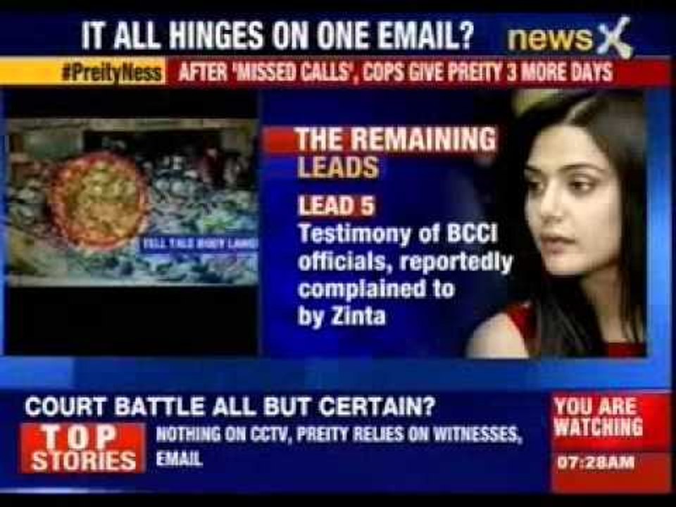 Twist in Preity Zinta, Ness Wadia molestation case