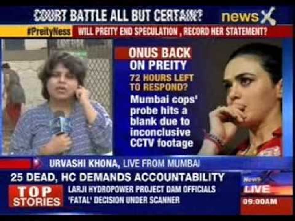 Preity Zinta molestation case: Court battle certain after FIR filed