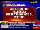 36 Indian fishermen arrested by Sri Lankan Navy
