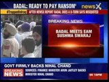 Badal meets EAM Sushma Swaraj