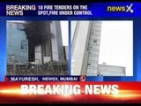 Fire in an under construction building in Mumbai