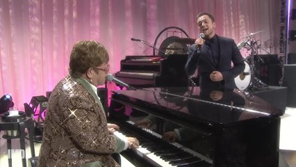 Elton John and 'Rocketman' Star Taron Egerton Sing Tiny Dancer