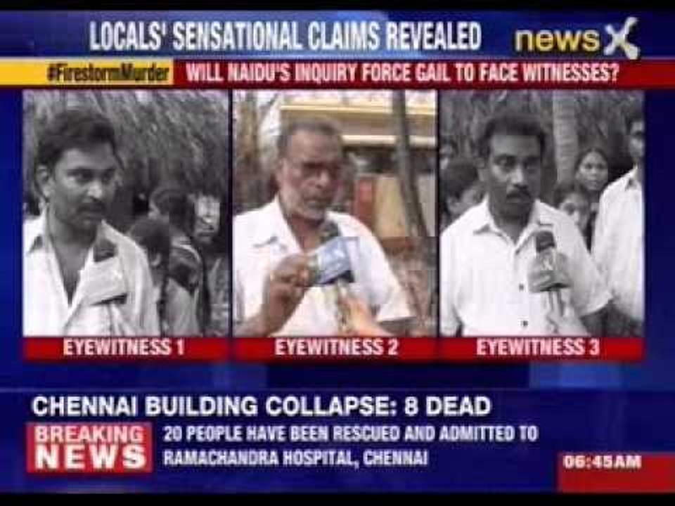 Andhra pipeline blast:16 killed, locals blame GAIL