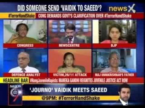 Indian journalist meets India's most wanted: Debate on newsx