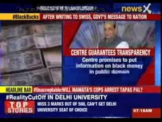 Centre promises to put information on black money in public domain